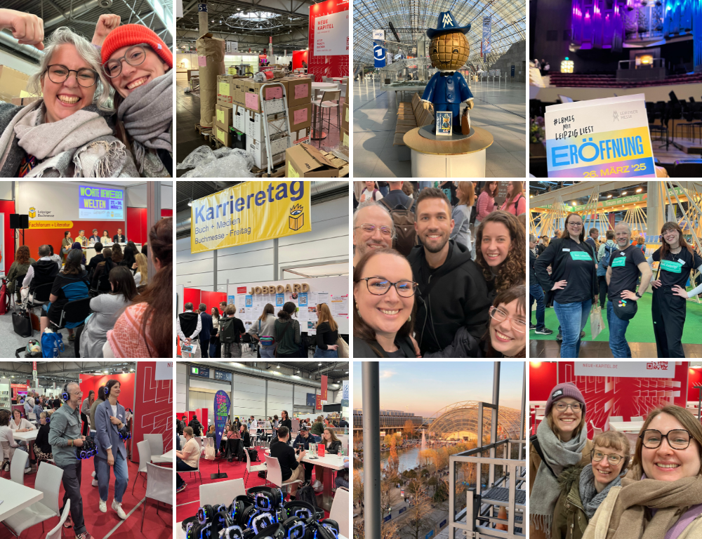 Impressionen von Messemomenten
