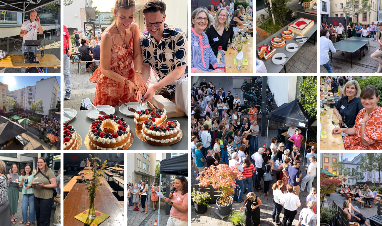 Collage mit Impressionen vom Somemrfest