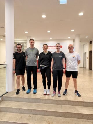 WWF Laufgruppe im Haus des Buches